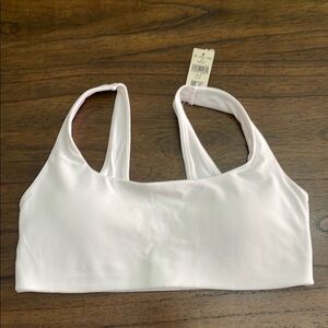 NEW Aerie | White Sports Bra | Real Me XTRA | S